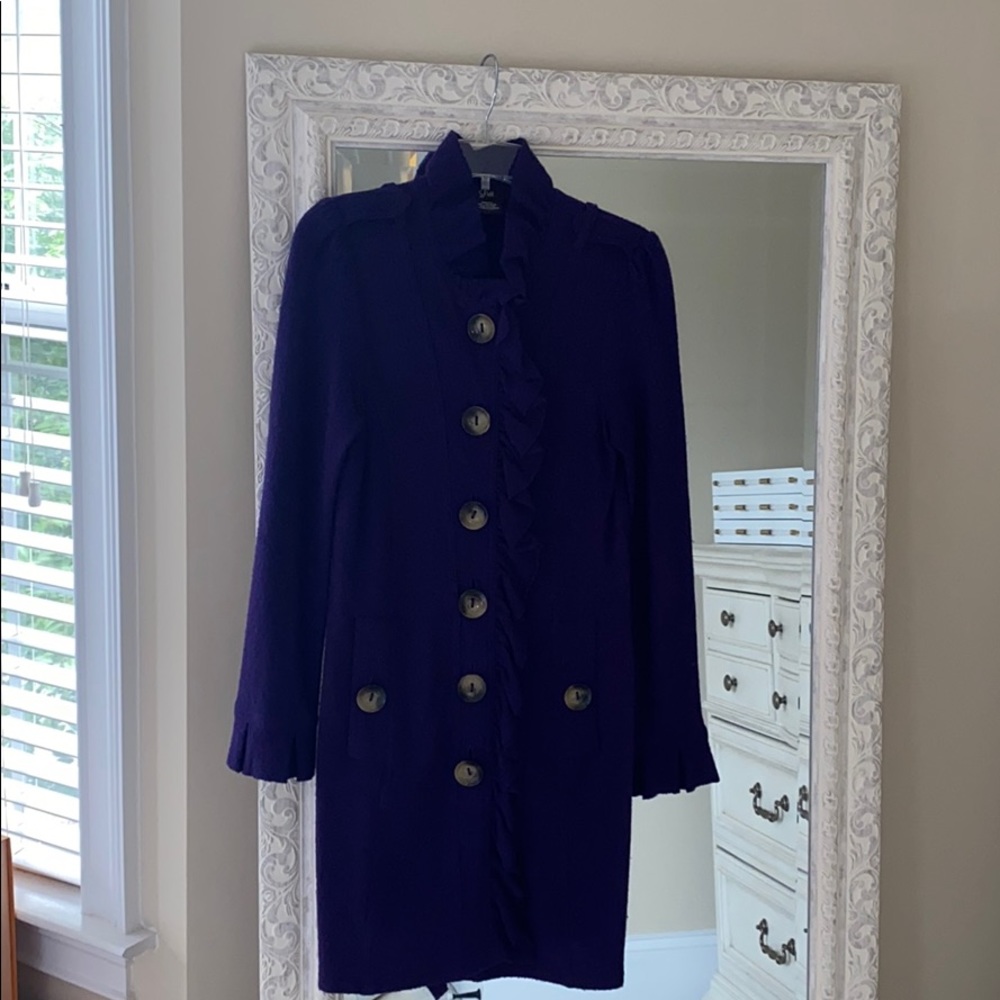 Purple Wool Jacket